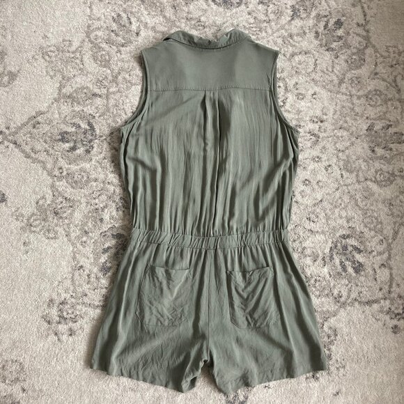 Lascana Sleeveless Drawstring Romper - Picture 2 of 7